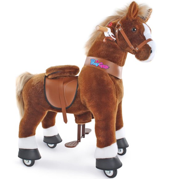 Caballito de Juguete PonyCycle Modelo Clásico U con Freno 91 cm