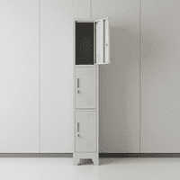 Igpro - Locker 1 Cuerpo 3 Casilleros 180X30X45Cm