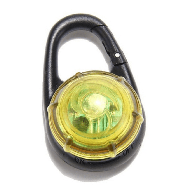 Luz de collar para perros para paseos nocturnos - Luz nocturna con clip para perros con flash, luz LED impermeable para caminar para mascotas