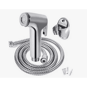 Genérico - Ducha Bidet Arabe Soporte + Manguera Flexible Wc Baño