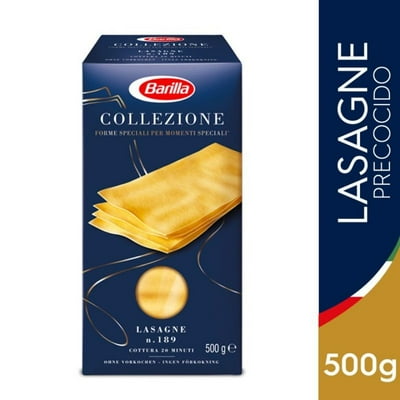 Fideo Pasta Lasagne Collezione N°189 Caja 500 G Barilla