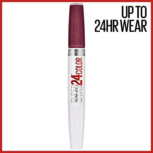 Labial Larga Duración Superstay 24 Horas 50 Unlimited Raisin Maybelline