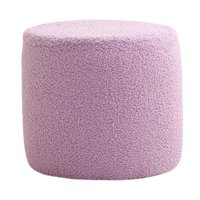 Magideal - Reposapiés Taburete Reposapiés Otomanos Taburete Estable Zapato Cambio Taburete Asiento Silla Sofá Té Taburete Pequeño Reposapiés Para Guardería Hogar Violeta