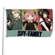 thumbnail image 1 of Spy × Family Bandera impresa con temática, regalo perfecto para fanáticos, amigos y familiares, y adecuada para actividades al aire libre e interiores, decoraciones de fiesta. 60*90CM, 1 of 6