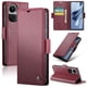 thumbnail image 1 of CaseMe tipo cartera OPPO Reno 10 Pro 5G con cierre magnético, RFID, tarjetero, soporte, carga inalámbrica, 1 of 5