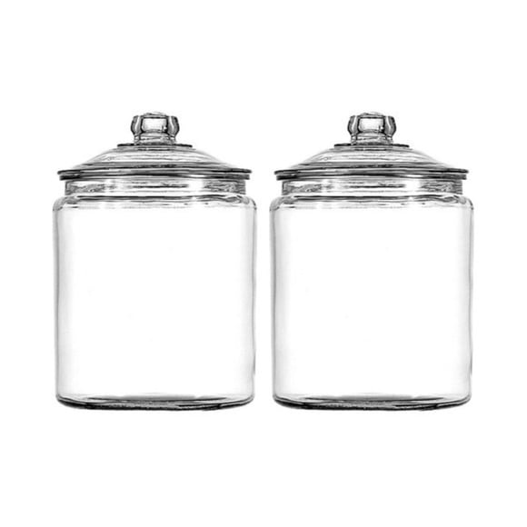 Set de Frascos de Vidrio Anchor Hocking Heritage Hill 7.6L Paquete con 2