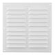 thumbnail image 2 of Celosía Ventilación Pvc Plana 23x23 Cm Blanco Dvp, 2 of 4