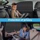 thumbnail image 3 of Parasol Magnético Para Las Ventanillas Del Coche, Protección Uv, 10 Potentes Imanes, Privacidad Durante La Lactancia, La Siesta, El Camping, Juego De 2 Piezas Para La Ventanilla Trasera, 3 of 4