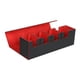 thumbnail image 5 of Soporte Para Caja De Cartas, Organizador De Almacenamiento, Contenedor De álbum Para TCG, Negro Y Rojo, 5 of 5