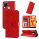 thumbnail image 5 of Funda tipo cartera FOXDOCK para Realme C12 , diseño girasol en relieve, cuero PU, cierre magnético, soporte y tarjetero, 5 of 5