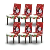 Rouss - Set De 6 Fundas Para Sillas De Navidad N02