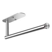 Genérico - Portarollos Toalla Papel Acero Inoxidable Autoadhesivo