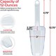 thumbnail image 3 of Stock Your Home Ice Scoop for Freezer, 12 oz, Clear Plastic, NSF, 3 of 3