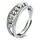 thumbnail image 3 of 1pc Adjustable Anxiety Ring with Beads - Relieve Stress and Promote Focus with Artificial Jewelry, 3 of 5