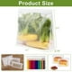 thumbnail image 2 of 10 bolsas reutilizables para congelar alimentos, bolsas para sándwiches, bolsas con cierre hermético con fondo expandible para marinar carnes, frutas, sándwiches, verduras, cereales y artículos de via, 2 of 7