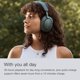 thumbnail image 5 of Auriculares Bowers & Wilkins Px7 S2e para colocar sobre las orejas con Bluetooth, color verde, 5 of 6