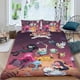 thumbnail image 2 of Hora de Aventura Conjunto de sábanas temático, trío de piezas, cómodo y amigable con la piel, diseño único, regalo de decoración para el hogar para familiares, amigos y fans, 90 cm * 190 cm, 2 of 6