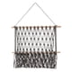 thumbnail image 4 of Organizador De Pared De Macramé Bohemio Hecho A Mano Para Decoración De Cocina, Sala De Estar, Gris, 4 of 5