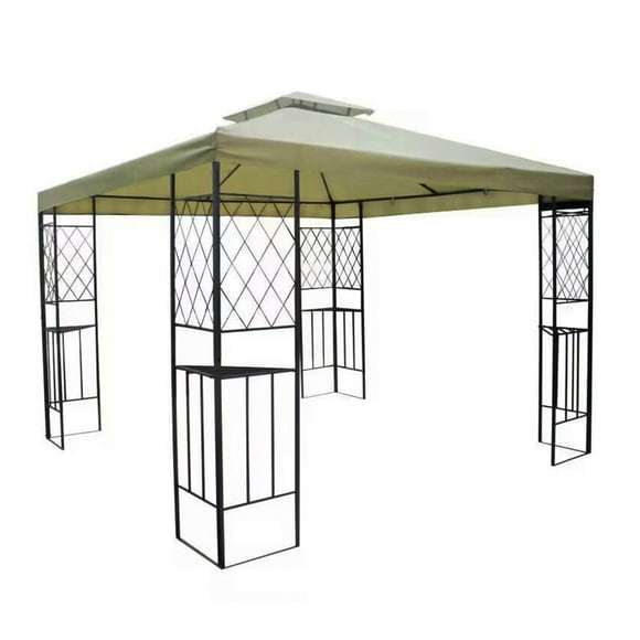 Pérgola Bahía Inglesa 3x3mt Marfil
