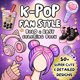 thumbnail image 1 of Libro para colorear estilo fan de K-Pop publicado de forma independiente, 1 of 1