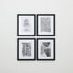 thumbnail image 1 of Set 4 Marcos Mad 4 20X25 Negro 30X40, 1 of 2