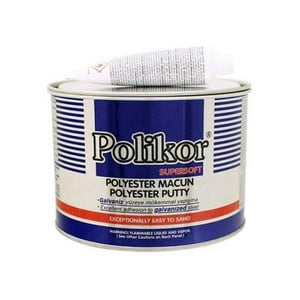 Masilla Polikor Supersoft Poliester 2.5 Kg Amarillo