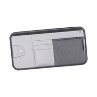 Ioensy - Organizador Universal Para Parasol De Coche, 32,5 X 16,5 Cm, Montaje Sencillo, Soporte Para Gafas