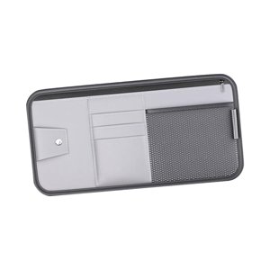 Ioensy - Organizador Universal Para Parasol De Coche, 32,5 X 16,5 Cm, Montaje Sencillo, Soporte Para Gafas