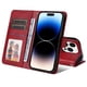 thumbnail image 5 of Funda Billetera para iPhone 15 Pro Max con Porta Tarjetas y Soporte Ajustable Rojo, 5 of 6