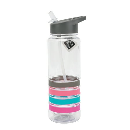 Botella De Agua Gris 700Ml