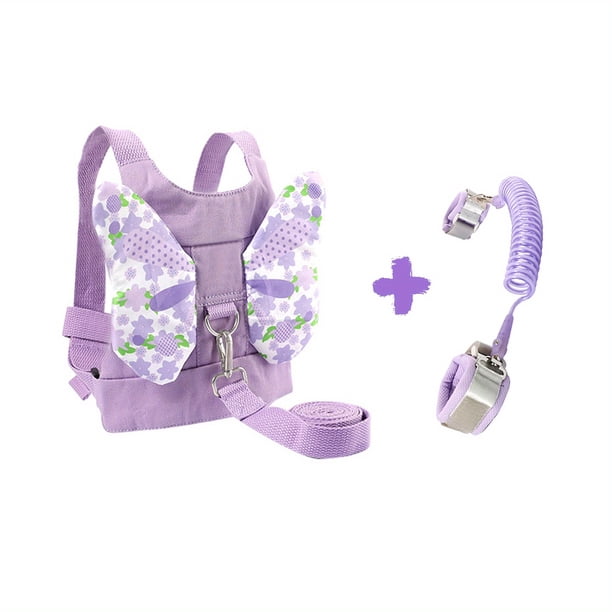 3 In 1 Toddler Harness Leashes- Baby Leash&Anti Lost Wrist Link, Kids Safety Traction Strap Belt For 1-5 Years Children Walking,Suitable For Boys/Girls