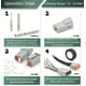 thumbnail image 5 of Kit de conectores ALFOCI DT Deutch 482 PCS con herramienta de crimpado, 5 of 7