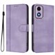 thumbnail image 1 of Funda Cartera para Motorola Moto E14 Protección 360° con Ranuras para Tarjetas y Soporte Morado, 1 of 6