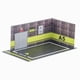 thumbnail image 3 of Modelo De Coche Diorama Paisaje De Estacionamiento 1/24 DIY Para Modelo De Coche Amantes Del Modelo De Coche G, 3 of 5