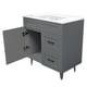 thumbnail image 3 of Kit mueble con vanitorio deluxe gris 70x47x80 cm, 3 of 5