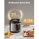 thumbnail image 5 of Arrocera COMFEE' 2L, 4 tazas sin cocinar, 8 tazas cocidas, 5 of 7