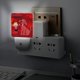 thumbnail image 5 of Clifford, el Gran Perro Rojo Luz nocturna LED con sensor de anochecer a amanecer para dormitorio, baño, pasillo, escaleras - Lámpara LED nocturna de enchufe, 0.5W - 1 pieza, 5 of 6