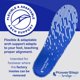 thumbnail image 4 of Plantilla PowerStep Unisex 30‑31,5 cm de espuma viscoelástica, 4 of 7