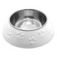 thumbnail image 2 of Plato Huellitas Blanco Para Perro S Mascan, 2 of 2