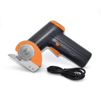 Jenabom - Tijeras Eléctricas De Tela Compactas, Recargables, Multifunción, De Mano, Color Negro, Ideales Para Recortar, Hacer Manualidades Y Cortar Telas.