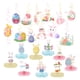thumbnail image 3 of Decoraciones de Pascua Cake Topper Remolino colgante decorativo Conejo de Pascua Conejo Favores de fiesta para la pared Vacaciones Pascua Decoración, 3 of 5