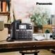 thumbnail image 2 of Sistema telefónico de oficina Panasonic KX-TGW420B con 4 líneas negro, 2 of 9