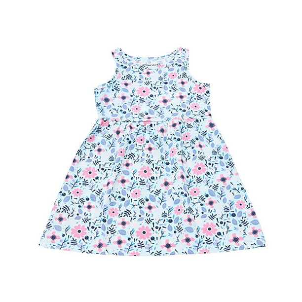 Vestido Niña Kids Skater Celeste Corona
