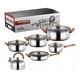 thumbnail image 1 of Set de Ollas de Acero Inoxidable - 12 Piezas " Cocina de Calidad Superior", 1 of 7