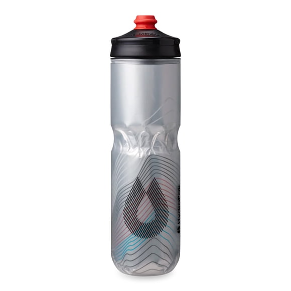 Botella Hydrapak Surge Antiderrame 700ml Ascent Silver