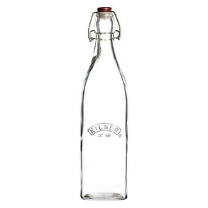 Kilner - Botella Tapa Roja Con Cierre Clip 1Lt