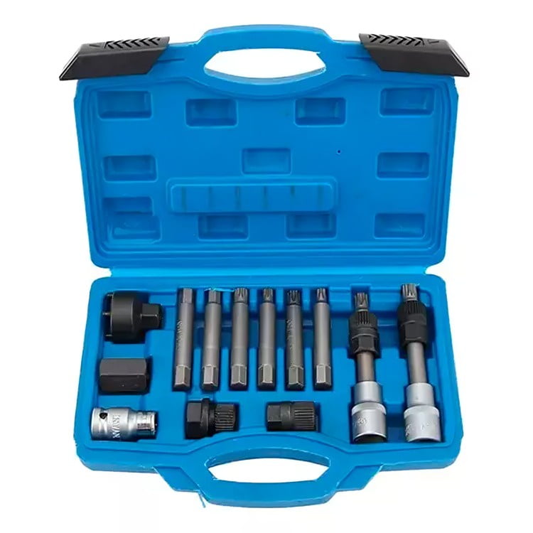 Genérico - Puntas Dados Extractor De Poleas 13pzs Alternador Universal