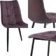 thumbnail image 5 of Pack 4 Sillas de Comedor Dunas Café, 5 of 6