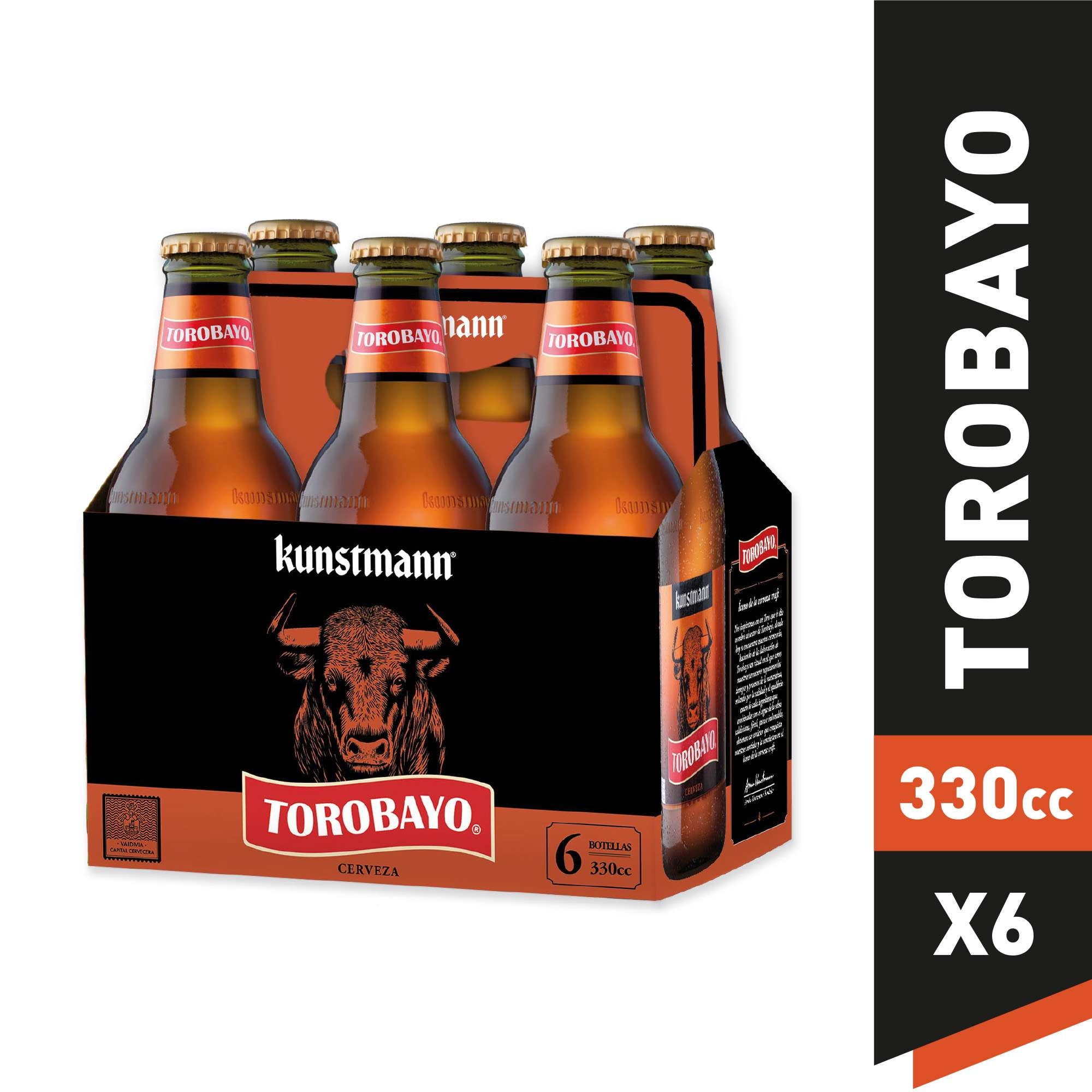 Cerveza Ale Torobayo Botellas Pack 6 Un x 330 ml c/u Kunstmann