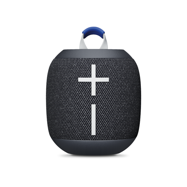 Parlante Bluetooth portátil Ultimate Ears WONDERBOOM 4 negro, sonido 360°, bajos potentes, resistente al agua y polvo, flotante y alcance inalámbrico de hasta 40 m.